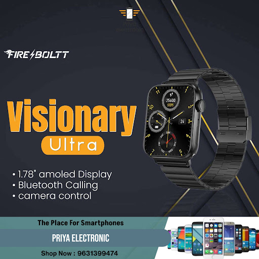 Introducing the Fire-Bolt Visionary Ultra - Stay connected and in control! post image