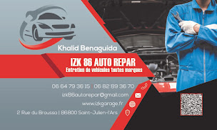 Photo n°1 de IZK 86 AUTO REPAR à Saint-Julien-l'Ars (Atelier de mécanique automobile)