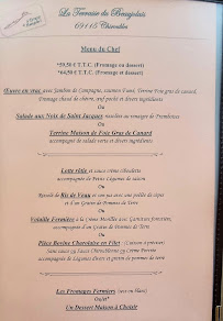 Menu La Terrasse du Beaujolais Page 5