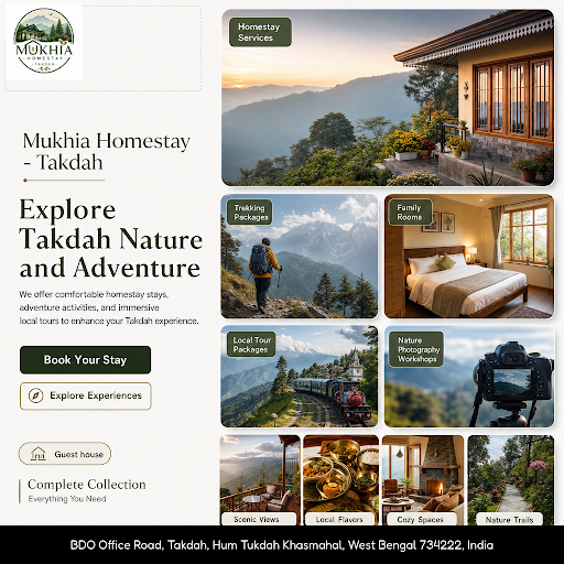 Experience comfortable homestay services at Mukhia Homestay - Takdah, offering trekking packages,… post image