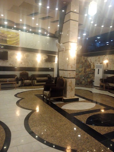 Photos of Hotel and restaurant banners of Karbala tourism