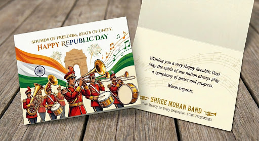Happy republic day wishesh from shree mohan band nagpur post image