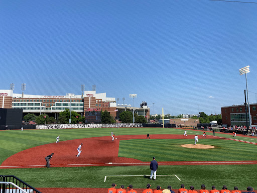Jim Patterson Stadium Logo