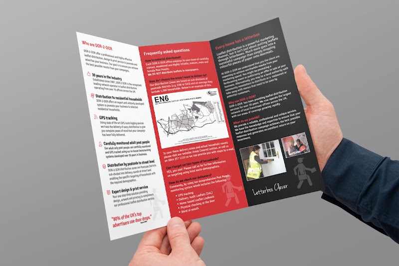 Dor-2-Dor leaflet distribution photo 2
