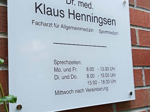 Herr Dr. med. Klaus Henningsen - Thumbnail