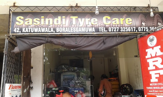 Sasindi Tyre Care, Author: Gamini Deva