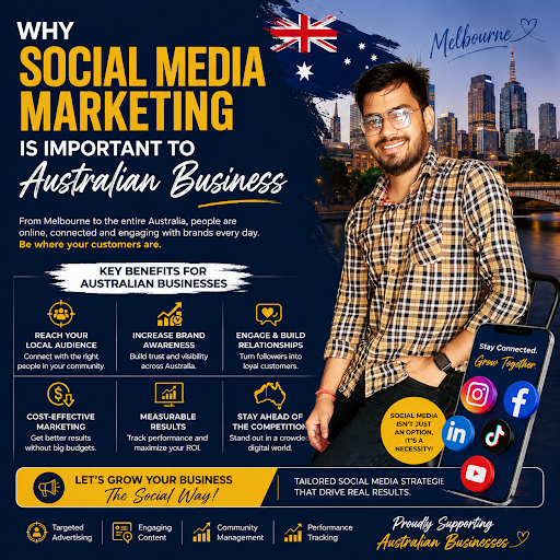 🚀 Grow Your Business with Powerful Social Media Marketing! 🇦🇺 post image