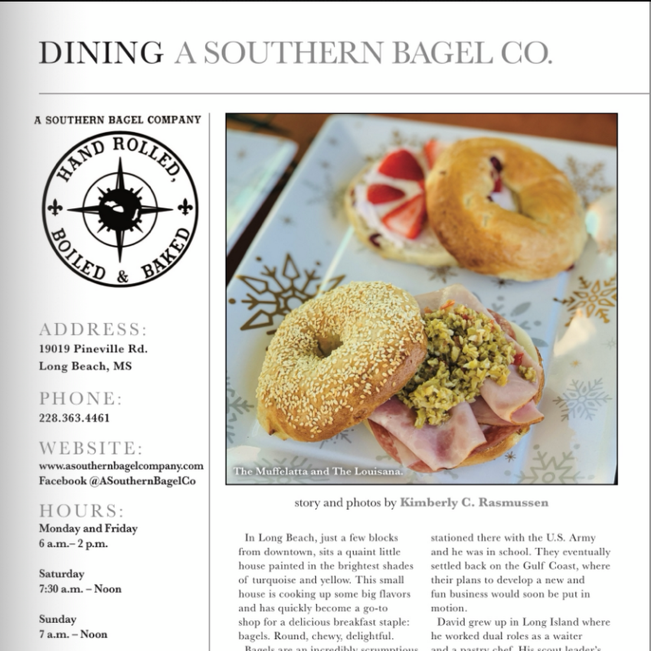 A Southern Bagel Company Restaurant in Long Beach