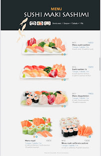 Menu Sushi Alésia Page 9