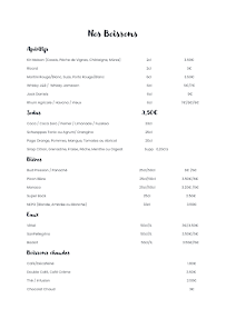 Menu L’Assiette du Roy Restaurant Steak House Page 2