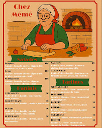 Menu Chez mémé Saint Galmier Page 2