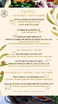 Menu Hôtel Restaurant Le Provence Brignoles Page 4