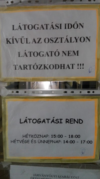 Photos of Fej&eacute;r Megyei Szent Gy&ouml;rgy Egyetemi Oktat&oacute; K&oacute;rh&aacute;z II. J&aacute;r&oacute;beteg szakrendelő