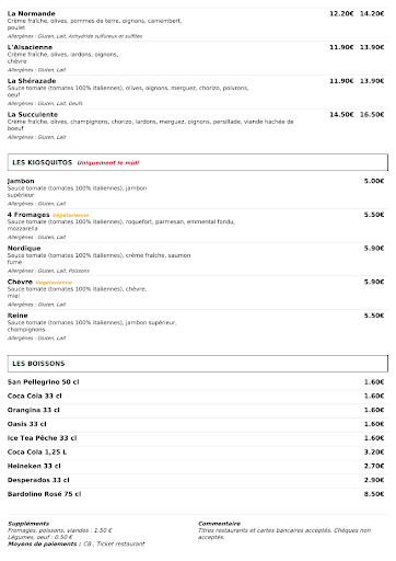 LE KIOSQUE A PIZZAS à Bréval