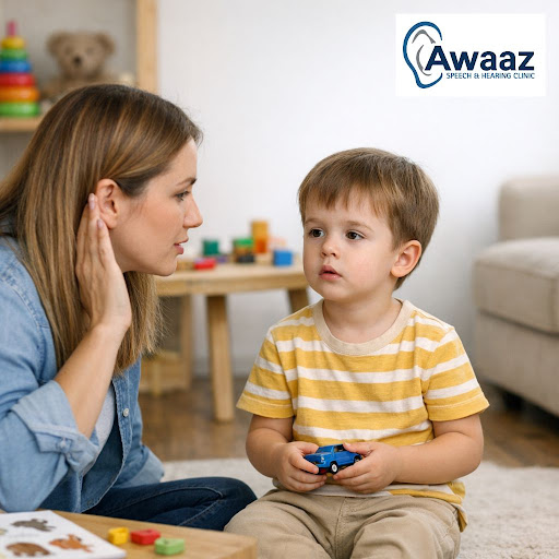 Worried your child is not speaking like other kids their age? At Awaaz Speech and Hearing Clinic… post image
