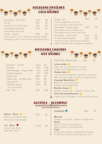 Menu Café Brunch - Miss Pancakes 🥞🧡 - Grasse - Partager une expérience entre Gourmandise et Bien-être - Espace Coworking Page 1