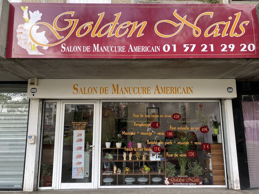 Golden Nails Arcueil