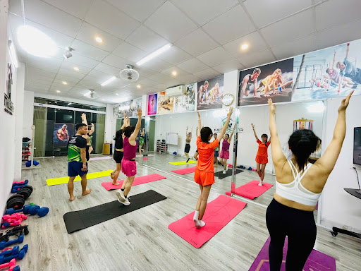 Thiết bị tập luyện đa dạng tại Phòng Tập Gym Fit House 24 Hùng Vương Vĩnh Phúc