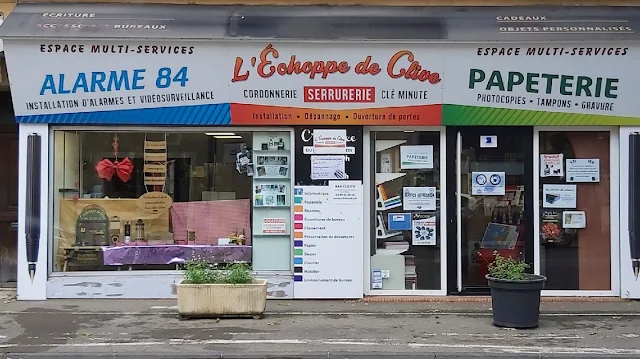 Espace Multiservices - Echoppe de Clive - Alarme 84 - Papeterie