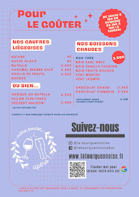 Menu La Tourquennoise bar Page 2
