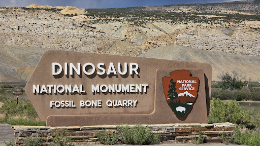 Dinosaur Monument Sign - Thumbnail