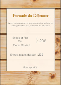 Menu Restaurant Le Saint Valentin Page 3