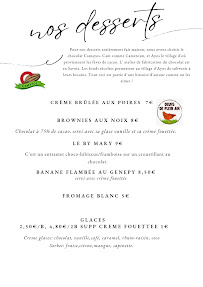 Menu Chez Marie Page 4