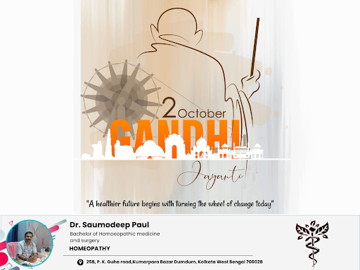 "This Gandhi Jayanti, let?s commit to creating a healthier future by embracing change today. Insp… post image