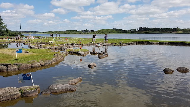 Worldmap at Klejtrup Lake