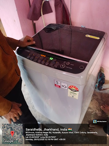 Aaj humne Saraidhela, Dhanbad me Washing Machine ka professional service successfully complete kiya. post image