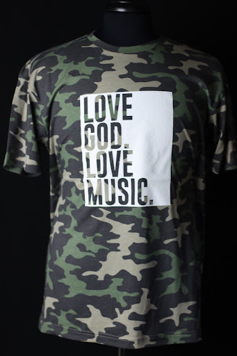 Love God. Love Music. Apparel - Thumbnail