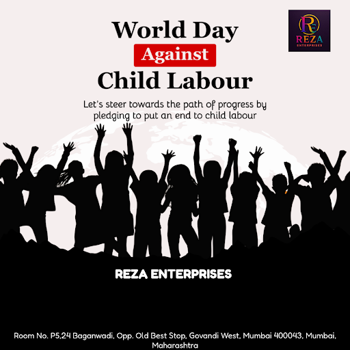 Join us at Reza Enterprises in Mumbai to mark Happy World Day Against Child Labor. Let's paint a… post image