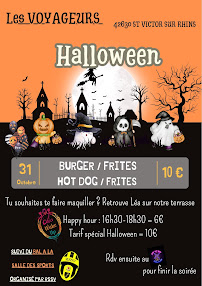 Menu LES VOYAGEURS Page 2