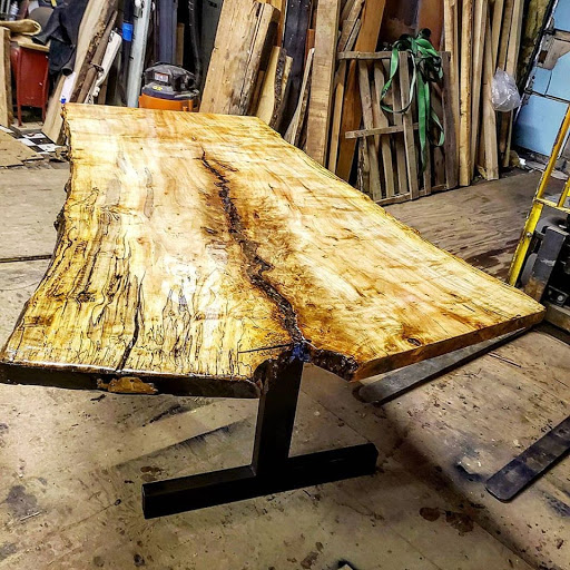 Trading Post Rustic Live Edge Table Depot - Thumbnail