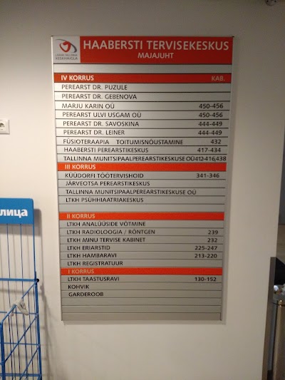 Photos of Haabersti Health Center
