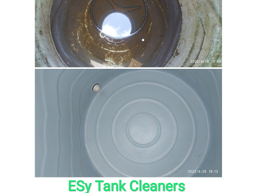 Before after clean effect of tank cleaning by ESy Tank Cleaner's post image