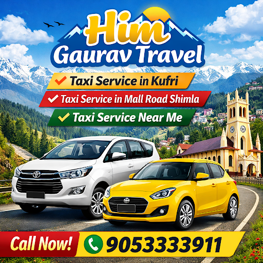 🚖 Taxi Service in Kufri & Mall Road Shimla | Him Gaurav Travel post image