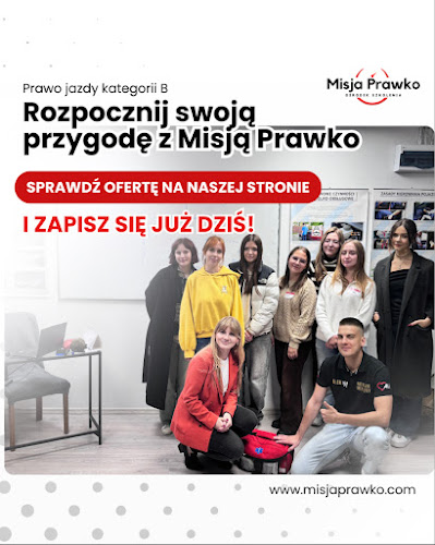 Misja PRAWKO - Szkoła nauki jazdy