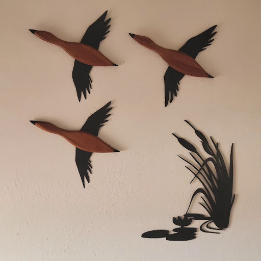 3 Ducks in Flight - Thumbnail