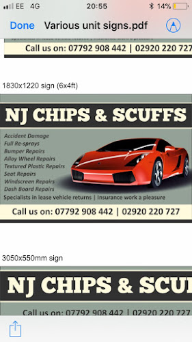 Nj Chips & scuffs ltd - Auto repair shop