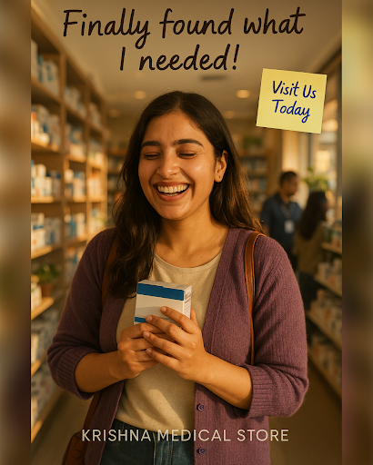 Get the best medicine near you in Meerut! At Krishna Medical Store, our most loved customers swea… post image