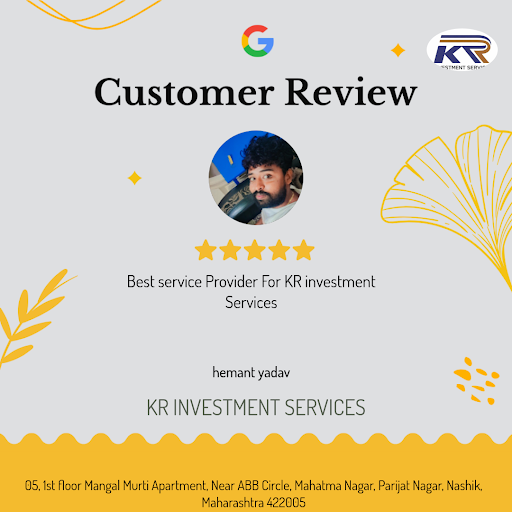 Hemant Yadav, a satisfied customer, shares his delightful experience at KR INVESTMENT SERVICES in… post image