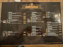 Menu Le Clémenceau Page 1