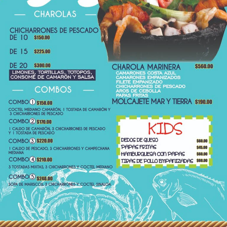 Pescados y mariscos EL MARLIN - Marisquería en Las Cumbres