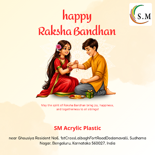 Celebrate Rakshabandhan with stylish window sun films from SM Acrylic Plastic. Explore top-qualit…