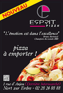 Menu Pizzeria Esprit Pizza - Nort Sur Erdre Page 2