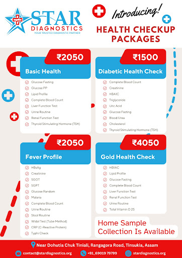 🌟 Exciting Announcement! 🌟 Star Diagnostics has just launched new Health Check-Up Packages! Take… post image