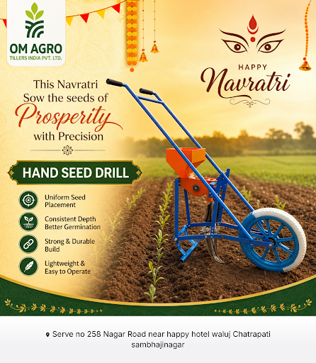 Om Agro Equipments offers reliable agricultural tools including Hand Seed Drill and Honda cultiva… post image