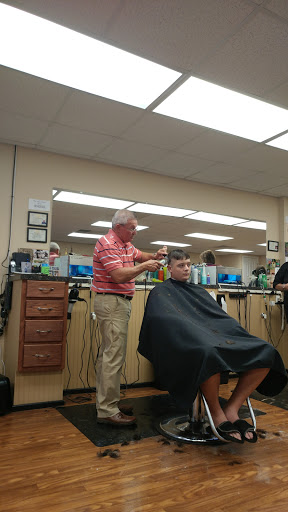 Coastal Barber Shop Logo