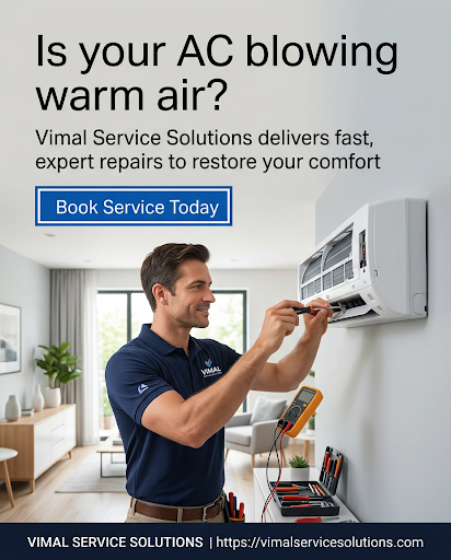 Looking for dependable AC service in Ahmedabad? Vimal Service Solutions provides fast, profession… post image